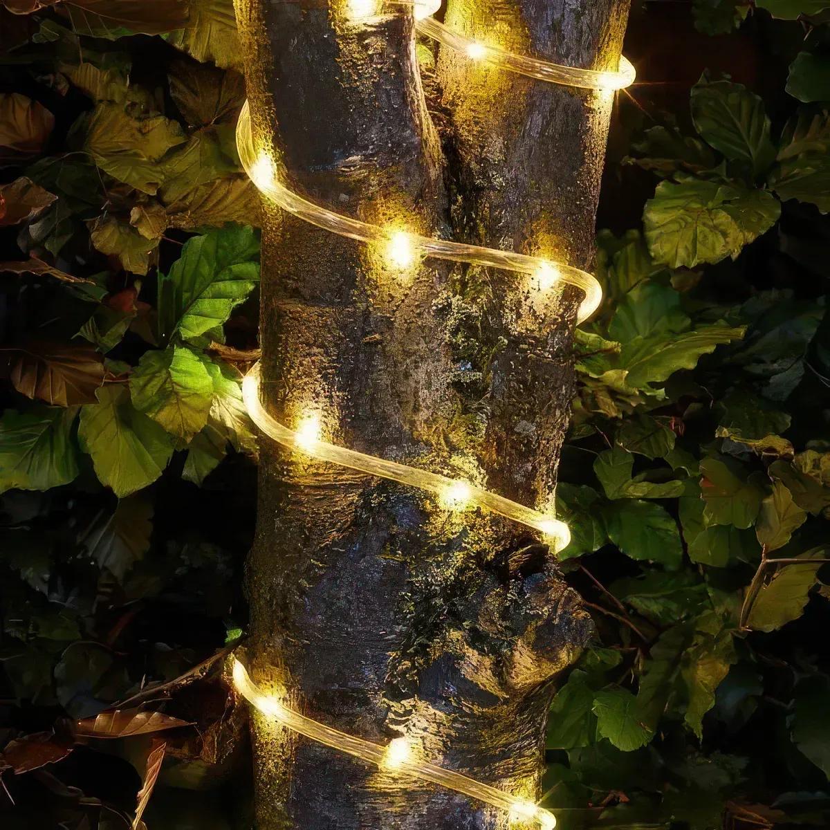 Садовая LED-гирлянда Sirius на солнечной батарее 3000К 6,9 м IP44 (SLS50RW) - фото 4 Садовая LED-гирлянда Sirius на солнечной батарее 3000К 6,9 м IP44 (SLS50RW) - фото 4