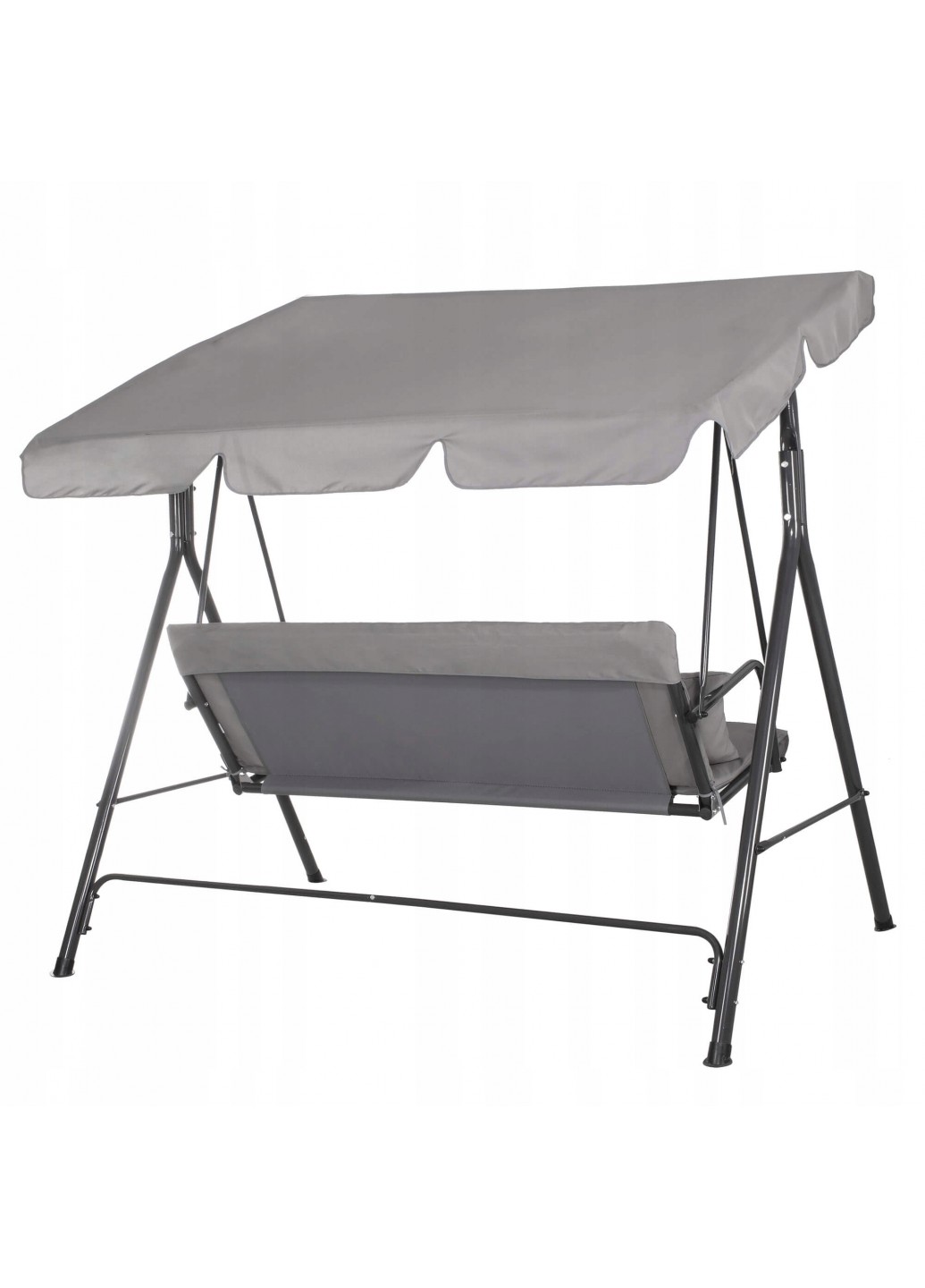 Садовые качели Springos Luna GS0013 150x170 см Темно-серый (GS0013) - фото 5