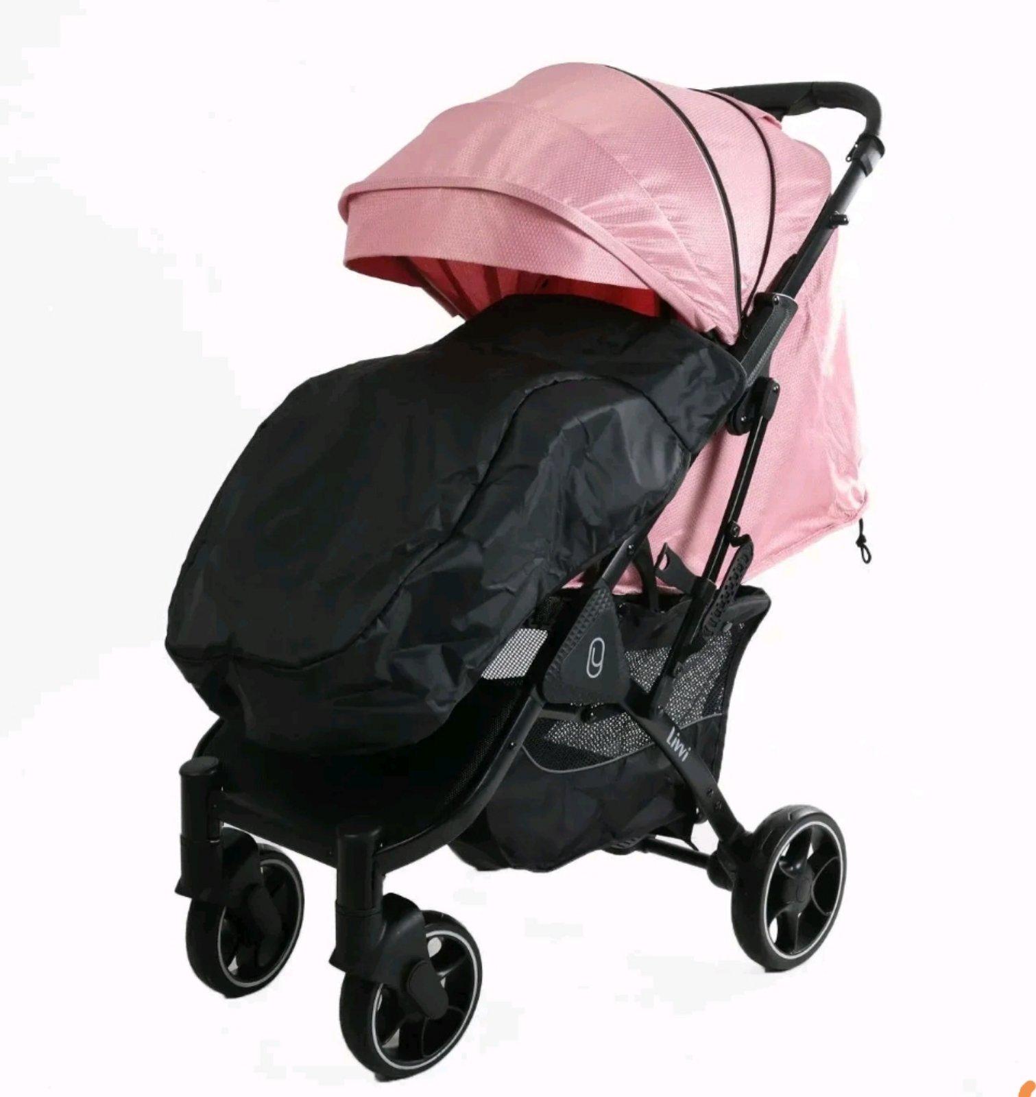 Коляска детская прогулочная Joy Livvi Розовый (LV-06341) - фото 1 Коляска детская прогулочная Joy Livvi Розовый (LV-06341) - фото 1