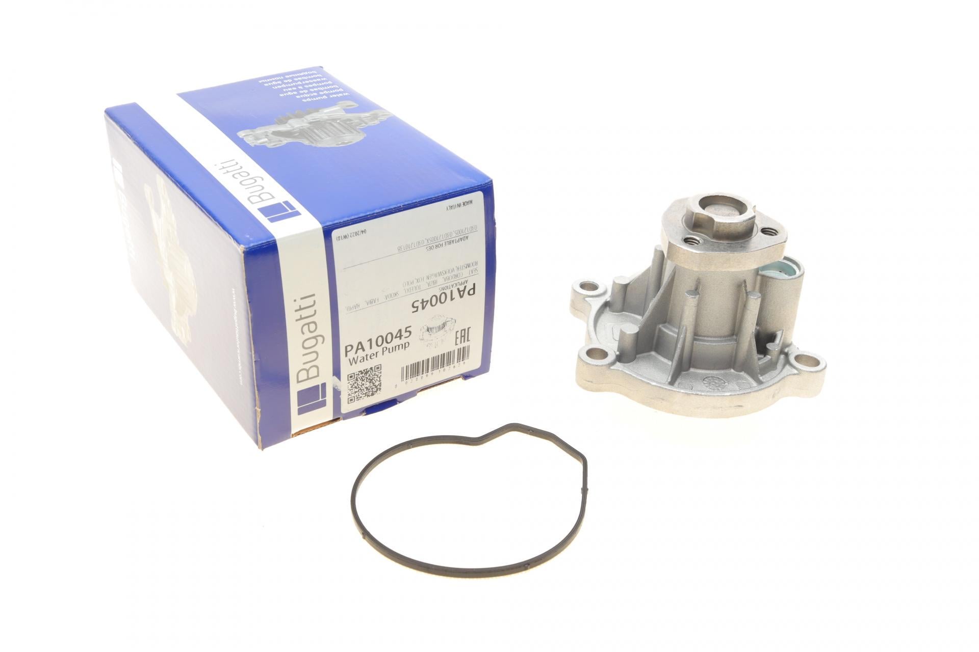 Насос воды Bugatti Seat Cordoba/Ibiza/Toledo/Skoda Fabia/Roomster/VW Polo 1.2/1.2 12V 02- PA10045 (25589079)