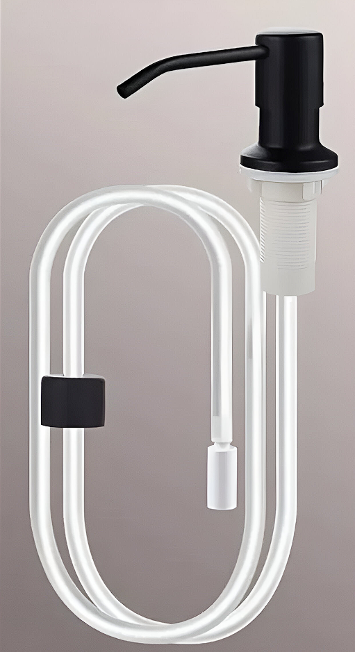 Дозатор для кухонної мийки Platinum SR3 из гибкой трубкой Чорний (PLTM-SP000049840) Дозатор для кухонної мийки Platinum SR3 из гибкой трубкой Чорний (PLTM-SP000049840)