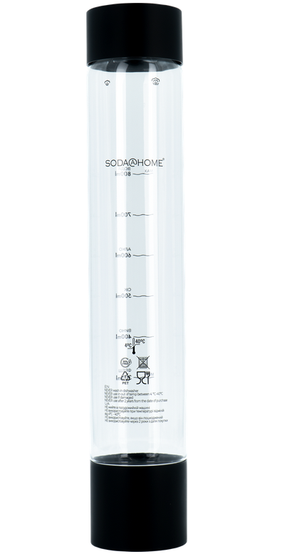 Пляшка SODA@HOME Mercurius 1000 мл Black