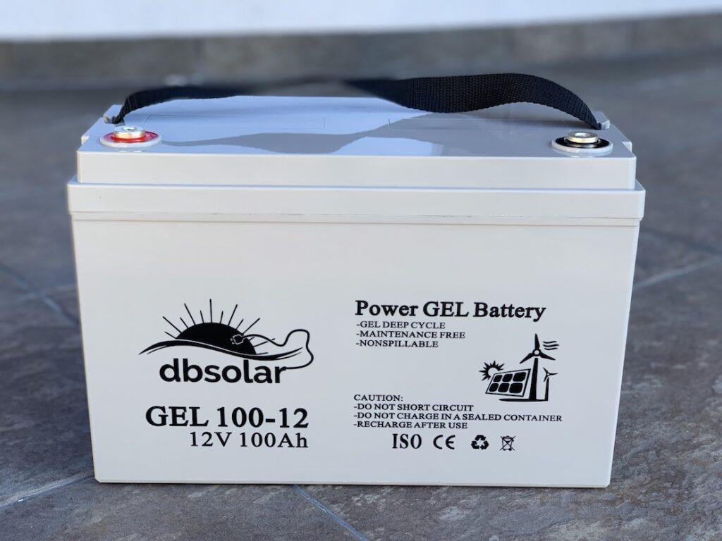 Акумулятор гелевий тяговий DBSolar GEL 12 V 100 Ah (IMP_DB_001) - фото 2