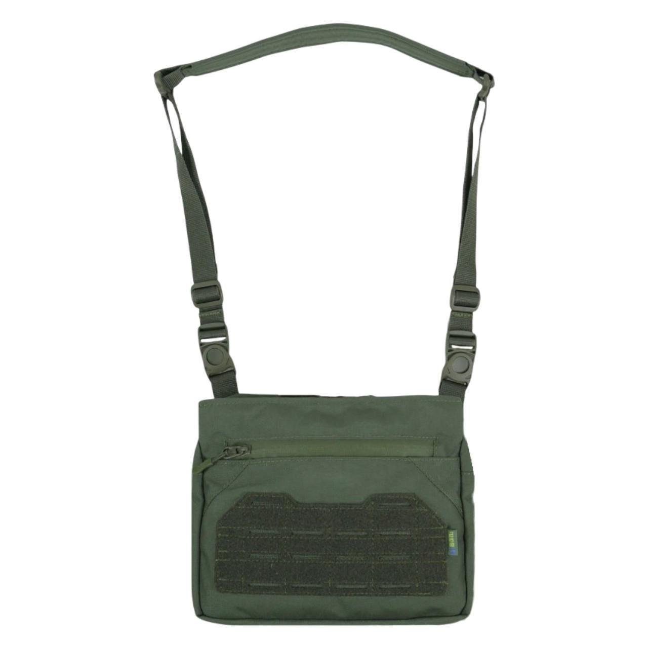 Сумка через плече Tactic city bag з IRR-просоченням Хакі (27516729)