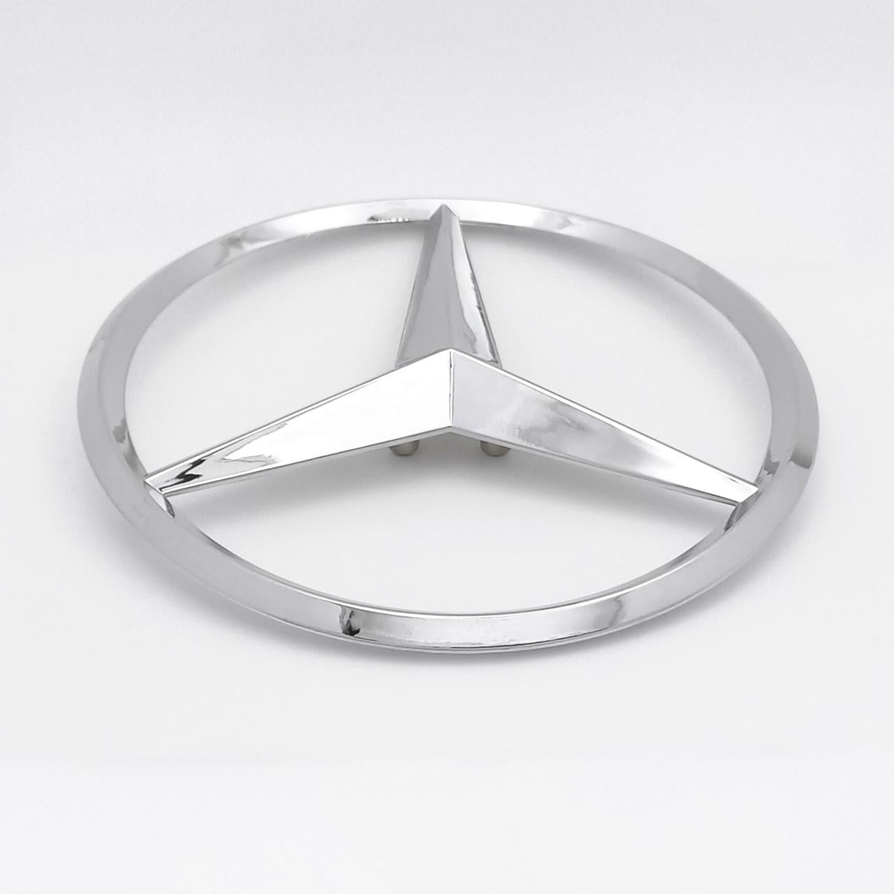 Эмблема Mercedes 89х89 мм Хром (A166 817 00 16 ML GLE W166)