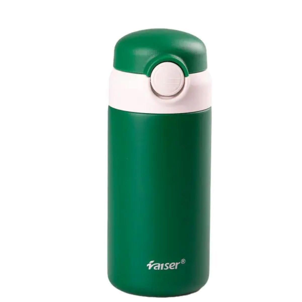 Термос из нержавеющей стали 0,3 л Зеленый (2821)