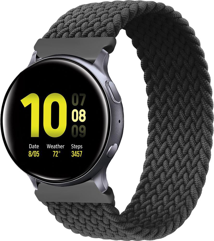 Ремінець Solo Loop для Galaxy Watch Active 2 40/44 мм (145 мм) Black (22240-2B)
