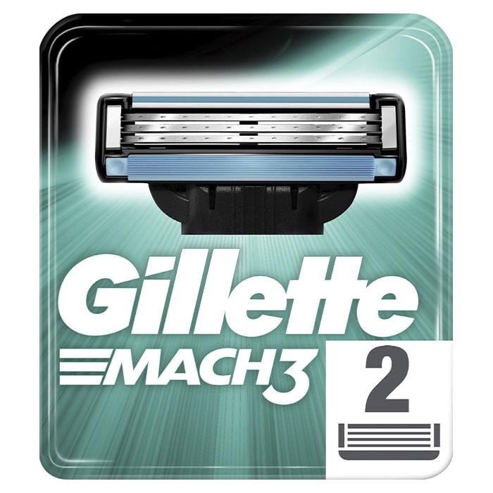 Змінні касети для гоління Gillette Mach 3 2 шт. (1636360602)