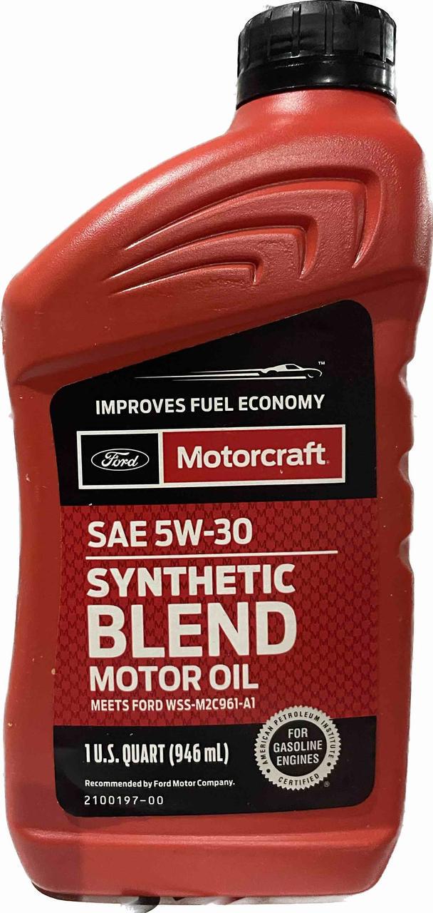 Моторное масло Ford Motorcraft 5W30 Blend 0,946 л (XXO5W30Q1SP)