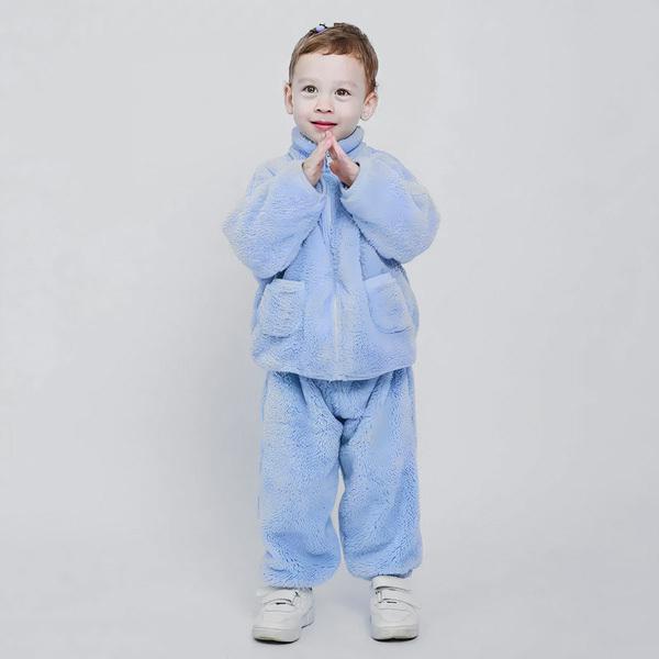 Дитячий костюм для хлопчиків осінь/зима C00326-4 110 см Блакитний