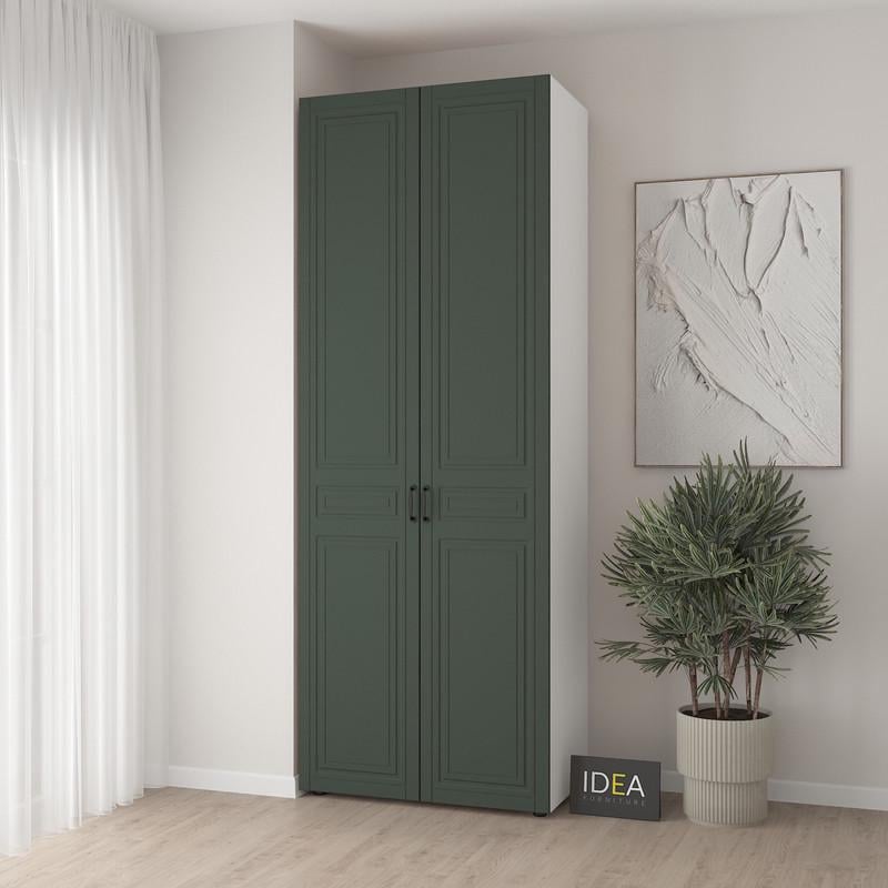 Шафа для одягу Idea С-10.2 комбінована Білий/Камуфляж (2047)