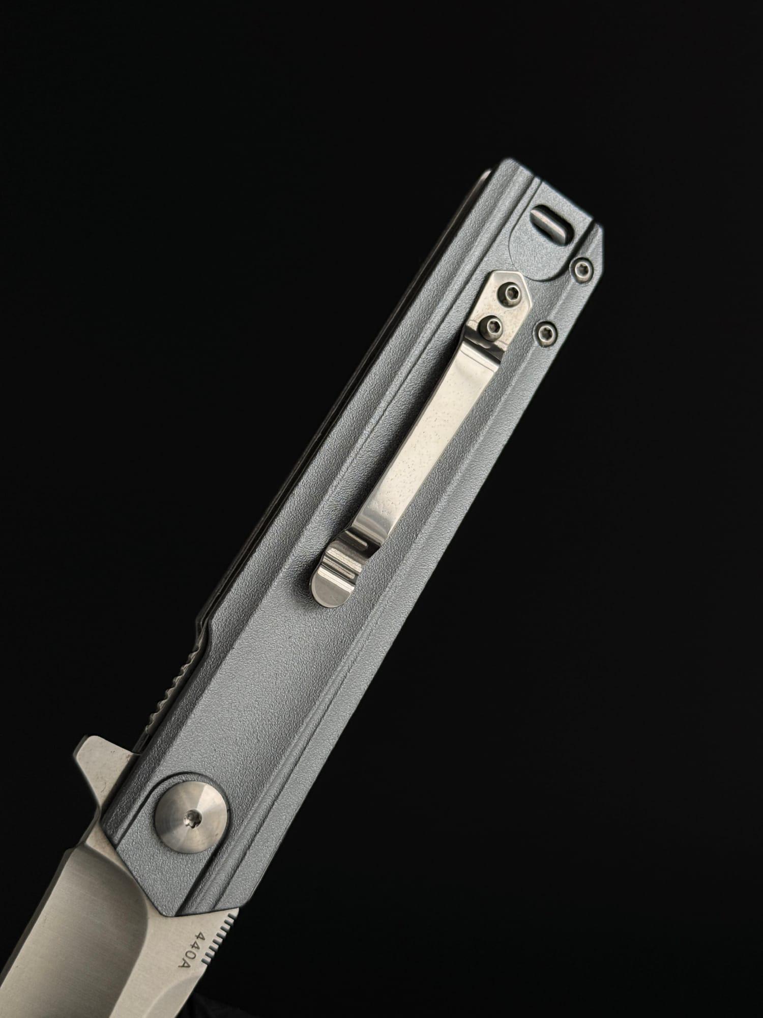 Нож складной туристический 4001 сталь 440А (KN1135) - фото 6 Нож складной туристический 4001 сталь 440А (KN1135) - фото 6