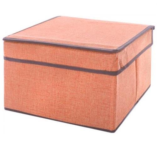 Коробка для хранения вещей Stenson Котон 25x20x17 см (R15771)