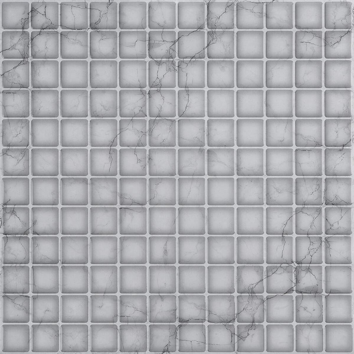 Плитка самоклеящаяся полиуретановая Sticker Wall D 305x305x1 мм (3DPanda-1936)