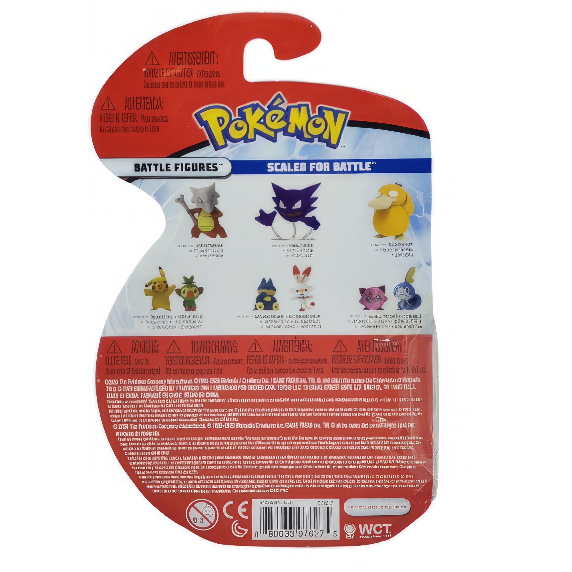 Набор боевых фигурок Pokémon Munchlax Scorbunny Battle figure pack (97026) - фото 4