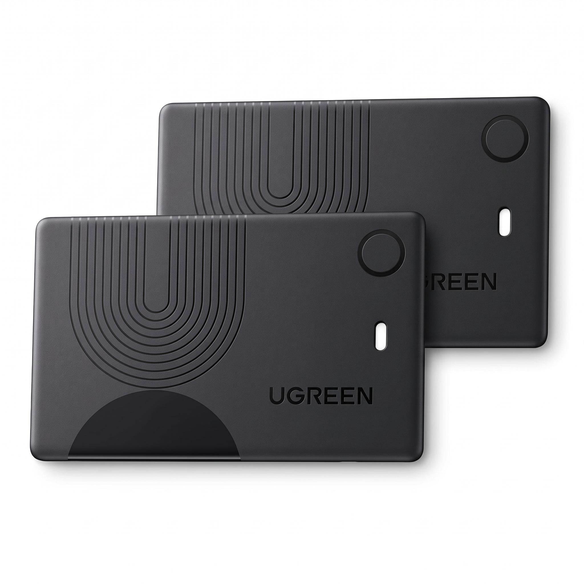 Поисковый брелок UGREEN Finder Slim 2 CM920 2 шт. IP68 Серый (75120A)