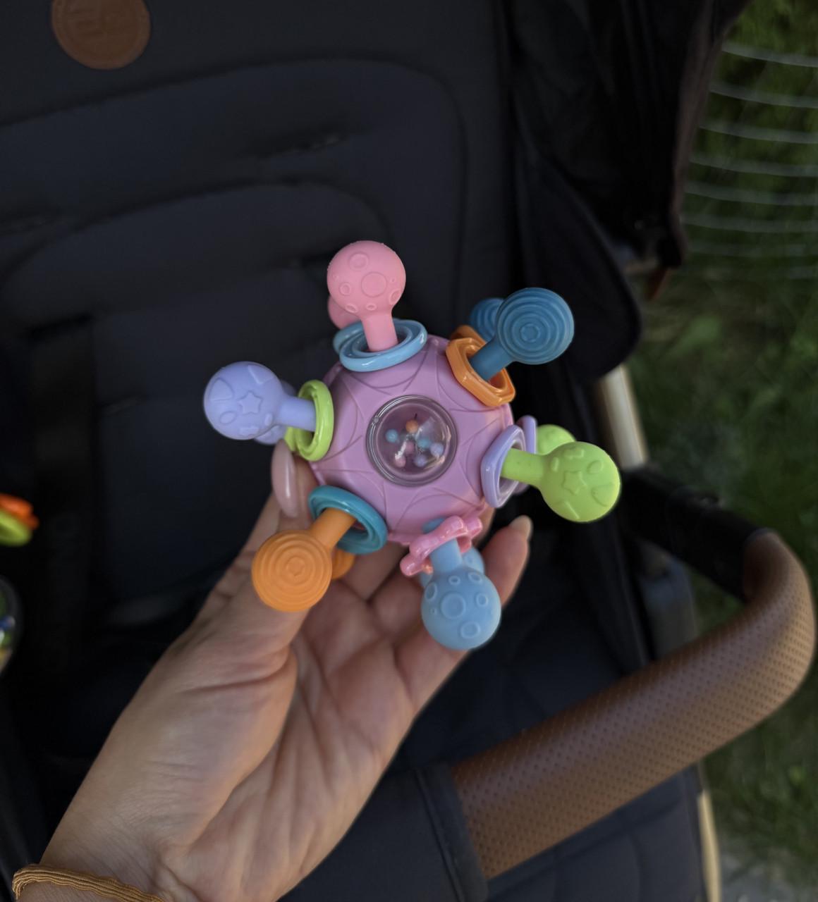 Іграшка для малюків сенсорна іграшка-куб для малюків з силіконовими деталями (22) - фото 4 Іграшка для малюків сенсорна іграшка-куб для малюків з силіконовими деталями (22) - фото 4