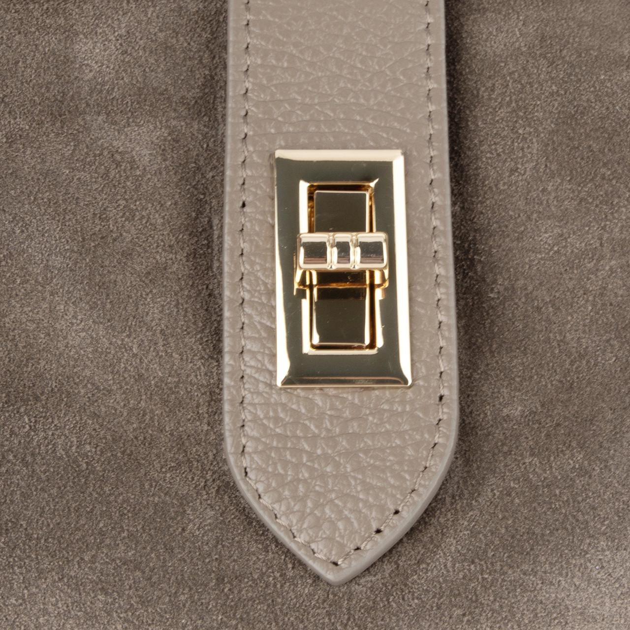 Сумка жіноча Virginia Conti замшева Темний тауп (04034) - фото 3 Сумка жіноча Virginia Conti замшева Темний тауп (04034) - фото 3