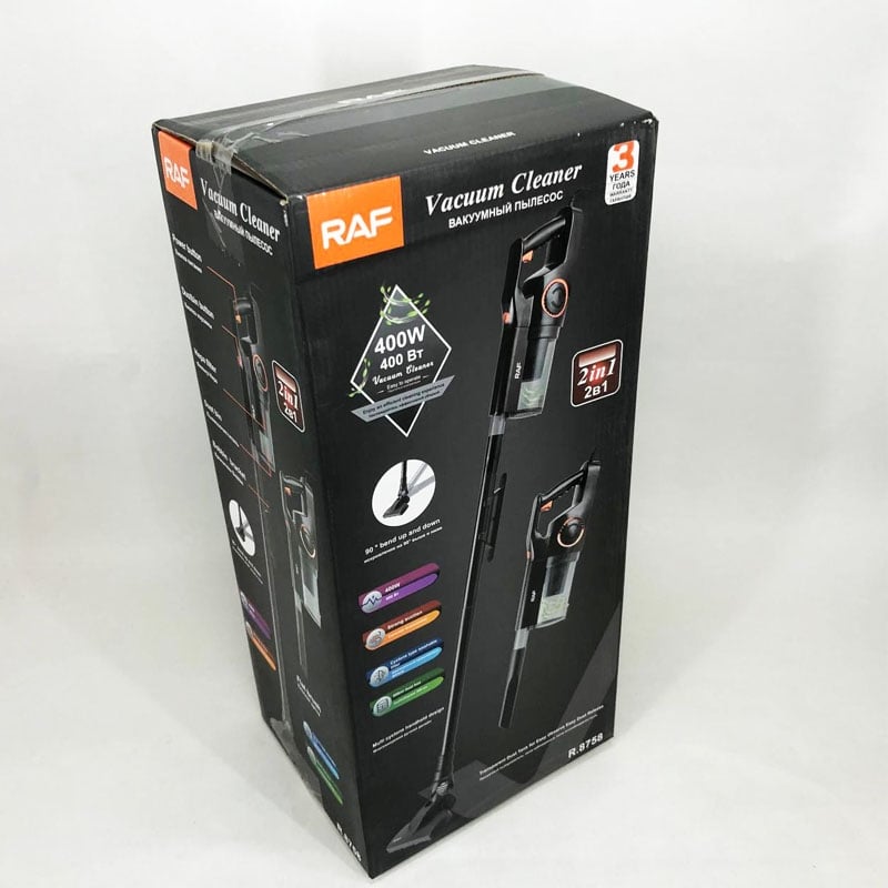 Пилосос RAF R.8758 2in1 ручний вакуумний вертикальний 400W (26202615) - фото 14 Пилосос RAF R.8758 2in1 ручний вакуумний вертикальний 400W (26202615) - фото 14