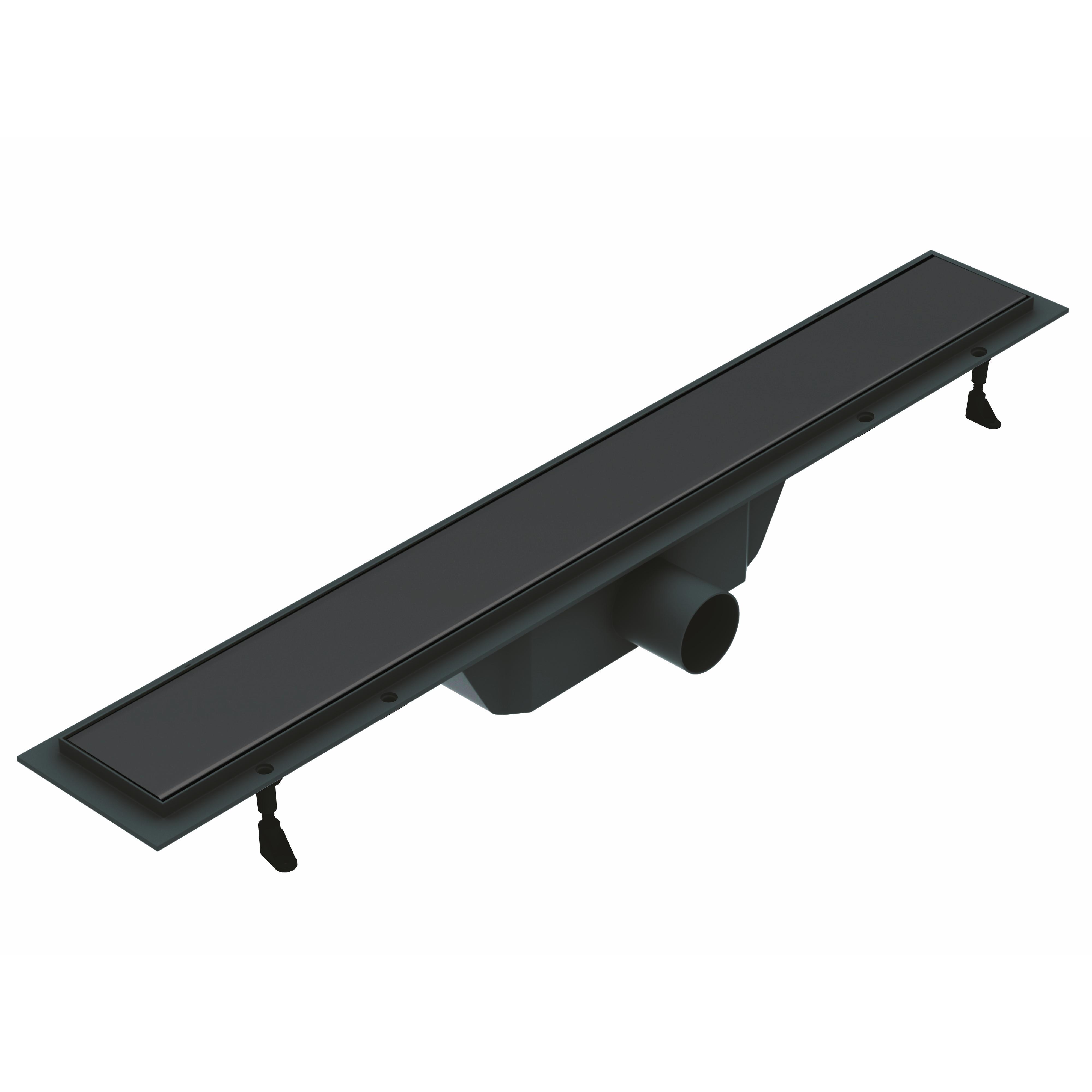 Трап линейный VOLLE 9000.201604 с решеткой сплошной 600 мм De la noche (ANT-80682)