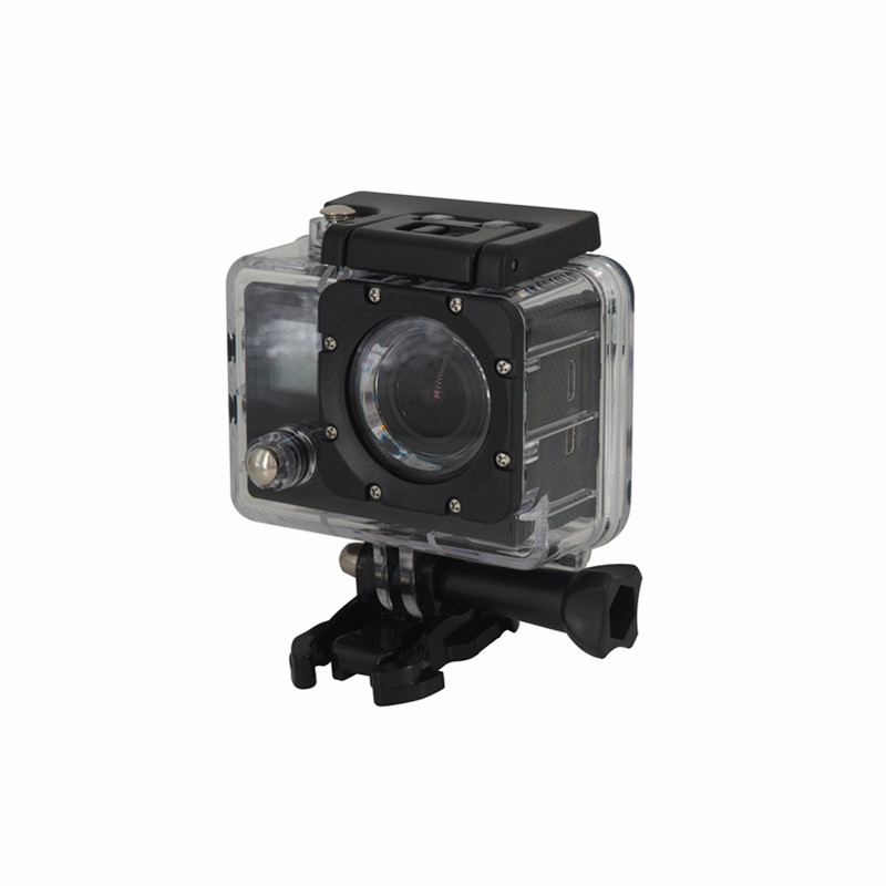 Экшн камера Action Camera A100 Wi-Fi 4K с аквабоксом и набором креплений два экрана Черный + Пульт - фото 14 Экшн камера Action Camera A100 Wi-Fi 4K с аквабоксом и набором креплений два экрана Черный + Пульт - фото 14