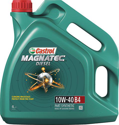 Моторное масло Castrol Magnatec Diesel 10W-40 B4 4 л - фото 1