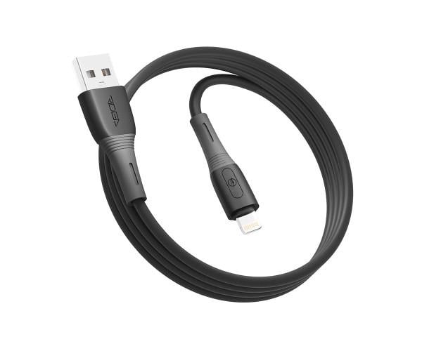 Кабель USB Ridea RC-SI35 SiliconePro Lightning 12W Black
