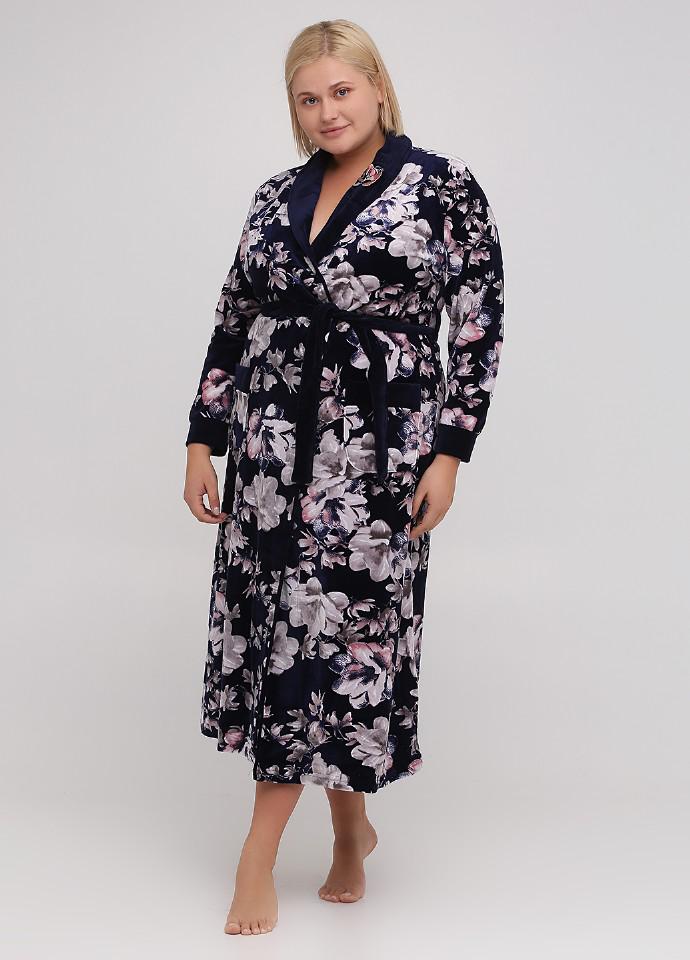 Халат Romeo Life 4ХL Синий (3733-03)