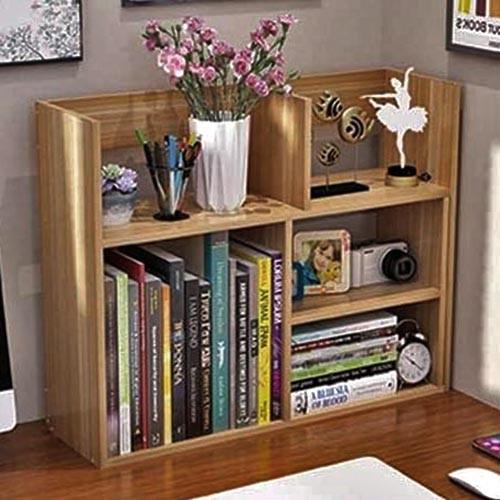 Полка-надстройка настольная из дерева Деймар сиена (АКД-000205)