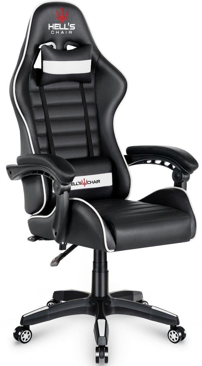 Компьютерное кресло Hell's HC-1003 Black/White