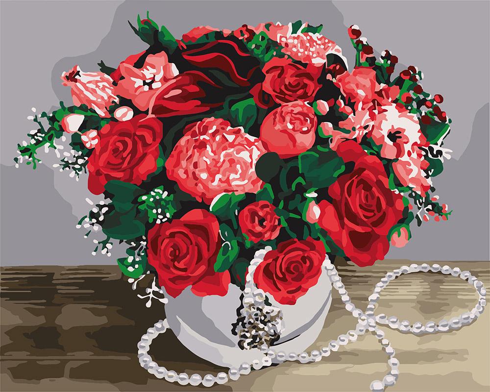 Картина по номерам Идейка "Вместо тысячи слов..." 40х50 см (KH3071)