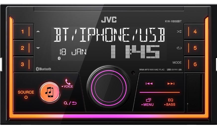 Магнитола JVC KW-X850BT - фото 1