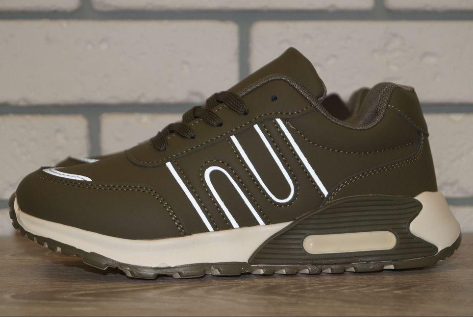 Кроссовки демисезонные подростковые Fdek р. 38 23,5 см Хаки (31522-38)