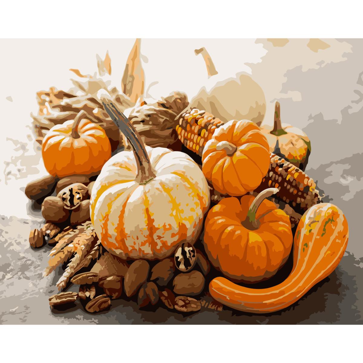 Картина по номерам Strateg Оттенки золотого в кабаках 40x50 см (SY6582)