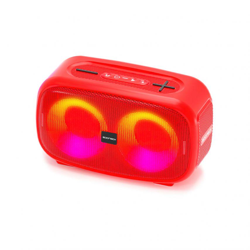 Колонка портативна Soonbox 20 W/2х10 W Red (S575)