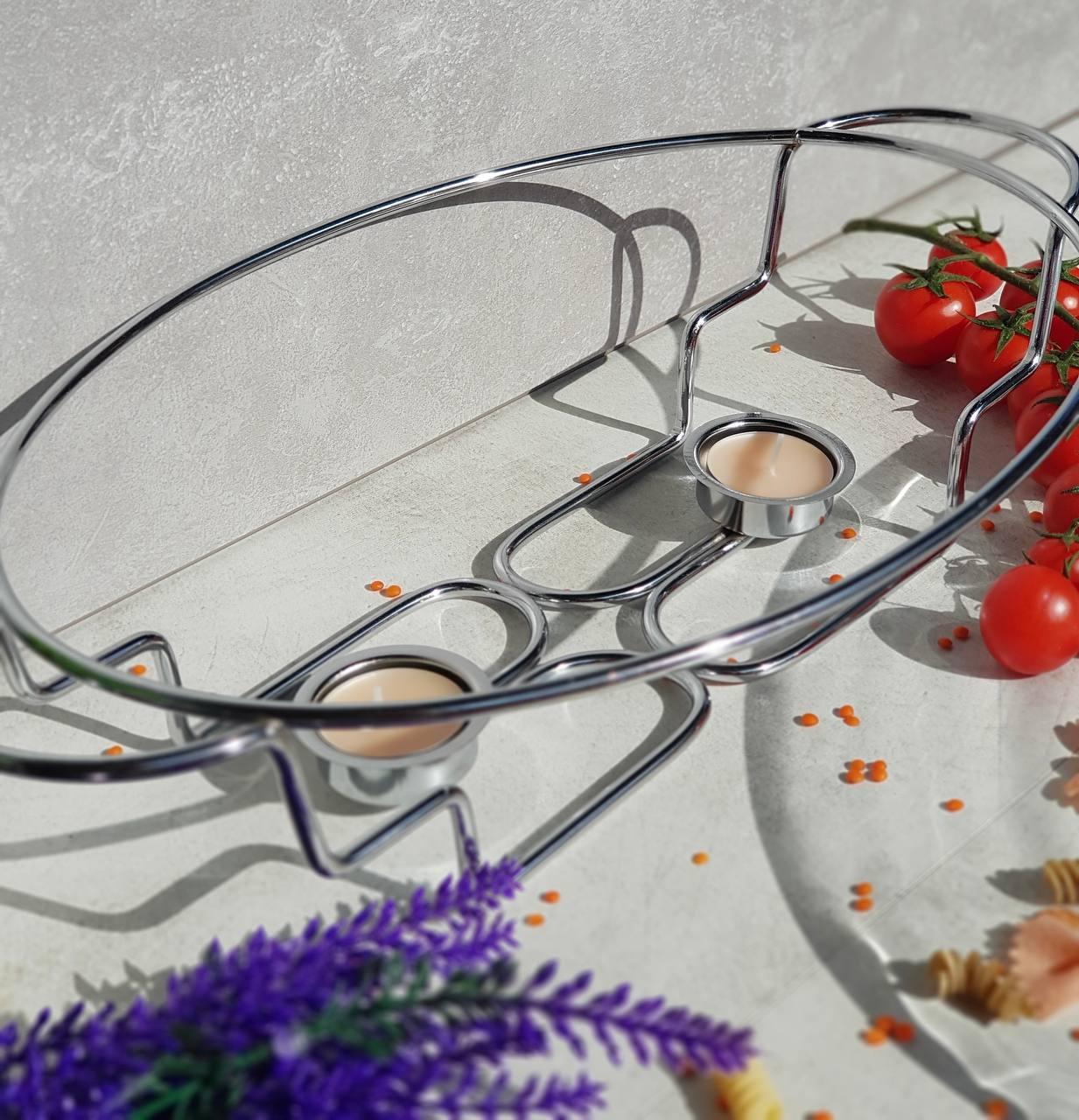 Марміт настільний зі скляною ємністю з підігрівом на підставці 3,2 л (EB-1443) - фото 8