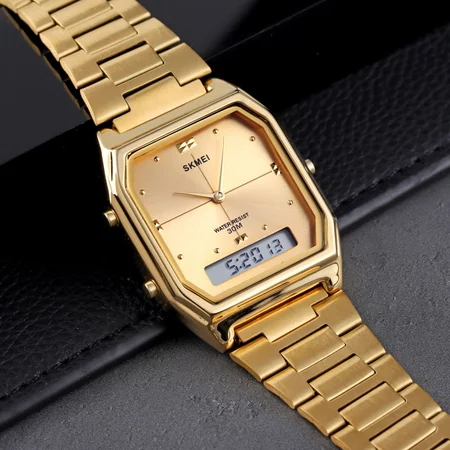 Наручные часы Skmei 2258GD Gold - фото 4 Наручные часы Skmei 2258GD Gold - фото 4