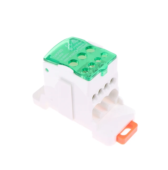 Розподільний блок на DIN-рейку 80 А Розподільний блок на DIN-рейку 80 А