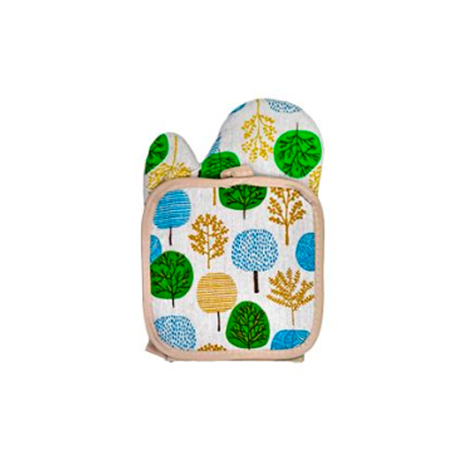 Перчатка-прихватка кухонная Stenson хлопок полиэстер White (R89661)