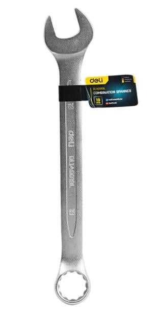 Ключ гаечный комбинированный Deli Tools DL140019L 19 мм (27207096)