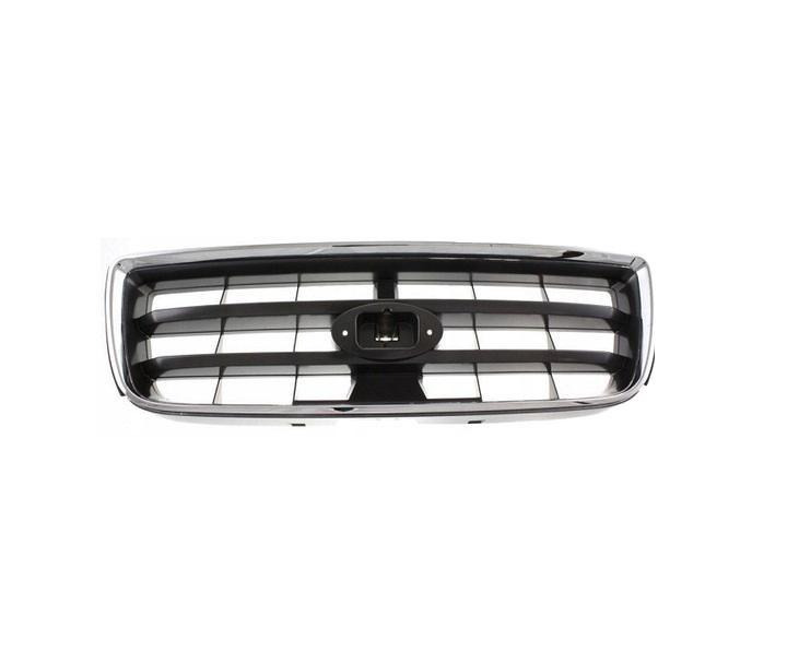 Решетка радиатора AVTM Subaru Forester 2003-2005 без эмблемы Хром/Серый (186715990)