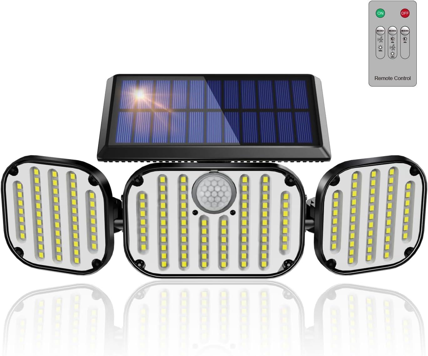Светильник уличный солнечный Electight 146 LED IP65 с датчиком движения и пультом 2 шт. (0400)
