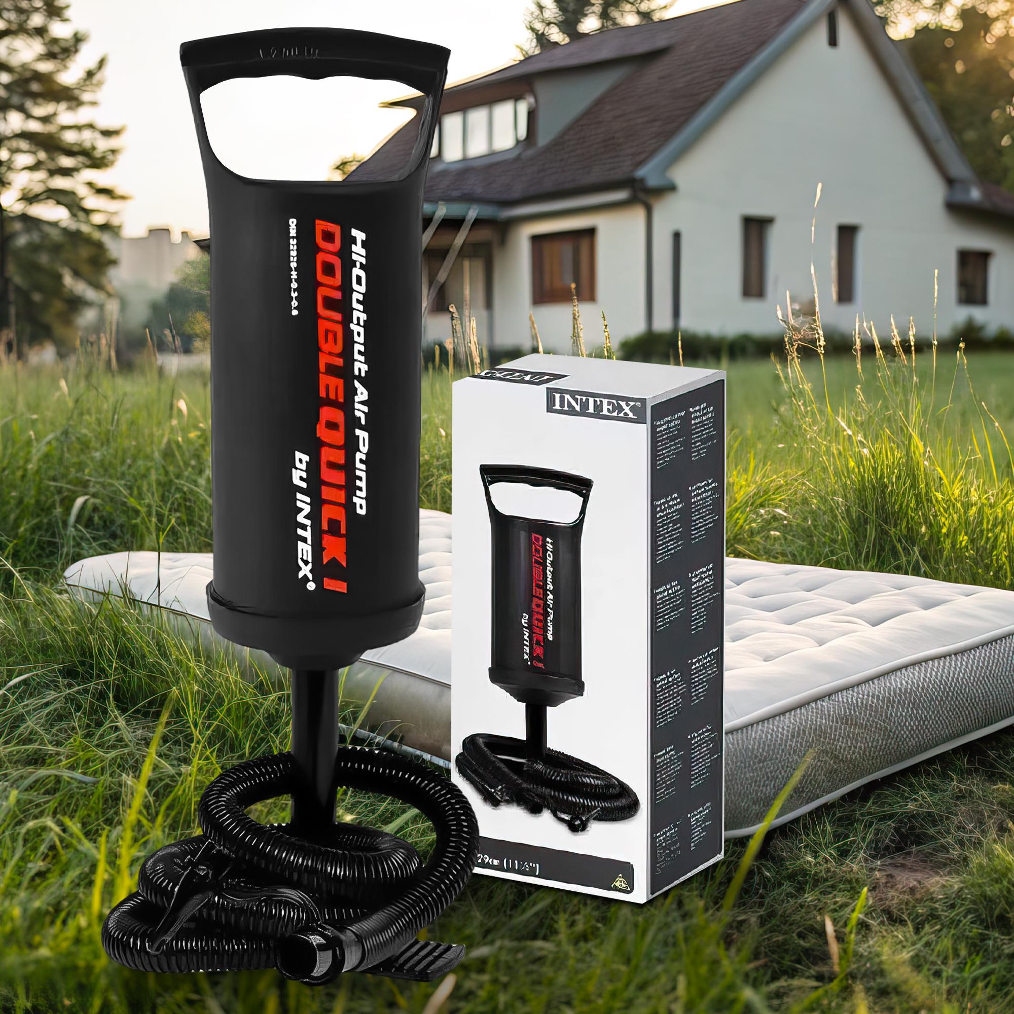 Насос ручний для надувних меблів INTEX68612 29 см - фото 2 Насос ручний для надувних меблів INTEX68612 29 см - фото 2