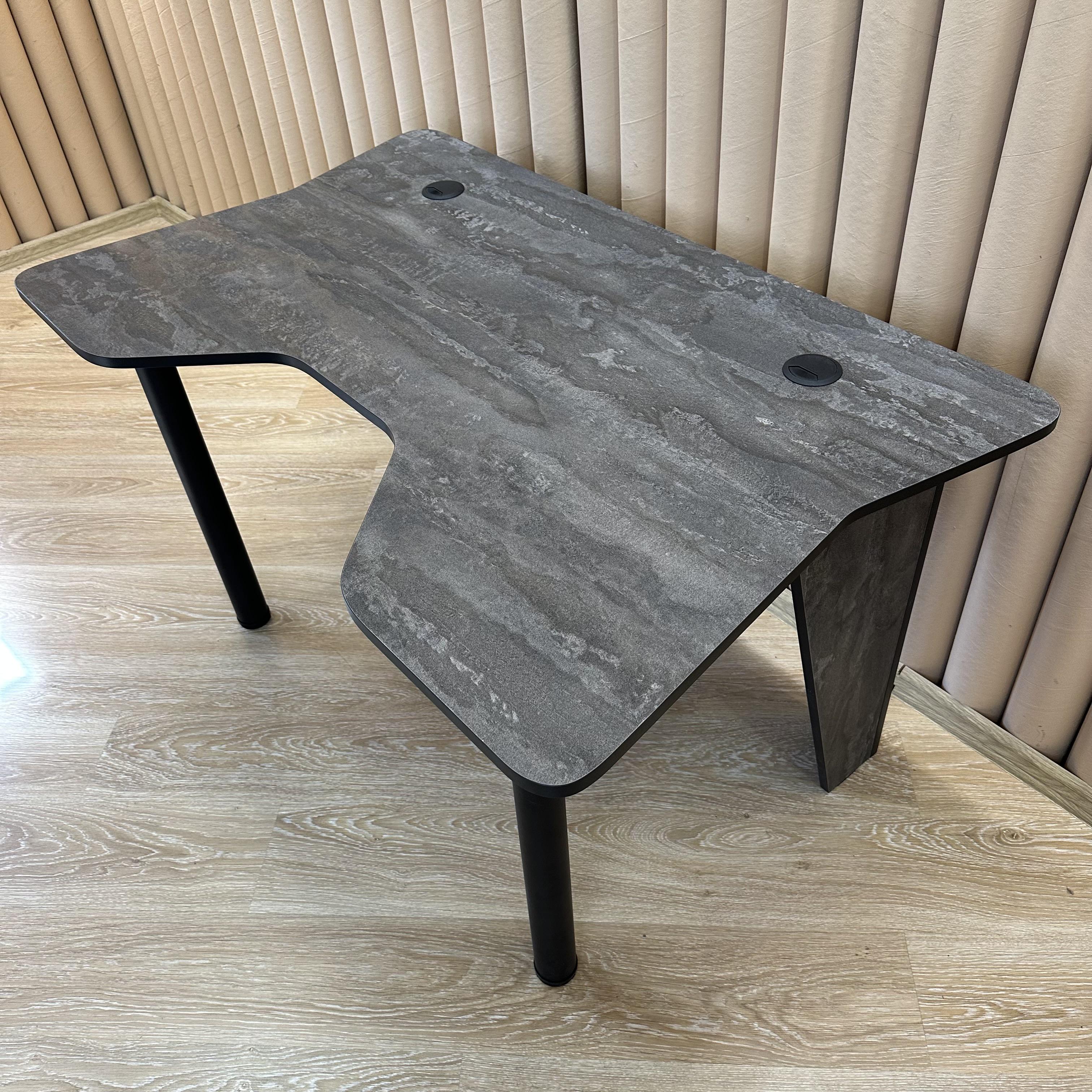 Стол компьютерный геймерский Drom Butterfly ЛДСП 18 мм Серый бетон