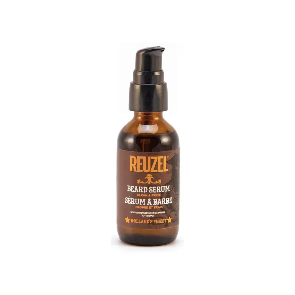 Сыворотка для бороды Reuzel Clean & Fresh Beard Serum увлажнение смягчение нежирный финиш и свежий аромат апельсина 50 г