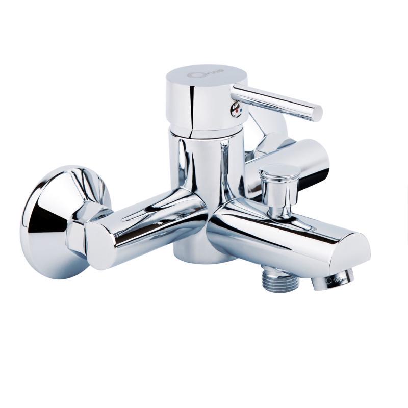 Смеситель для ванны настенный Q-tap Spring CRM 006 QTSPRCRM006 Хром (40452)