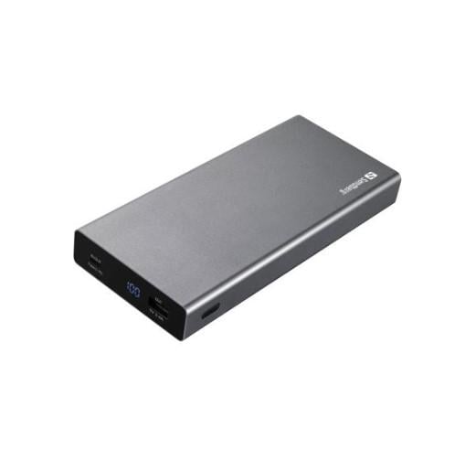 Повербанк УМБ Sandberg 20000mAh PD/88W 12W USB-C USB-A output: 5V/2.4A 12W max (420-52)
