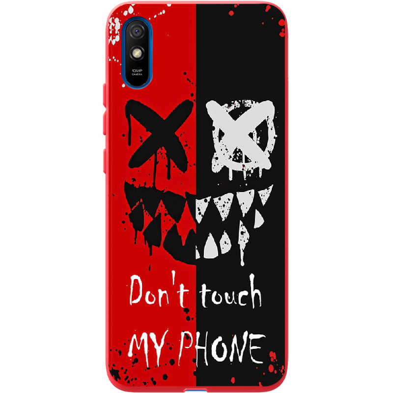 Чехол BoxFace Xiaomi Redmi 9A Bad Smile Красный силикон (40304-up2468-41928)