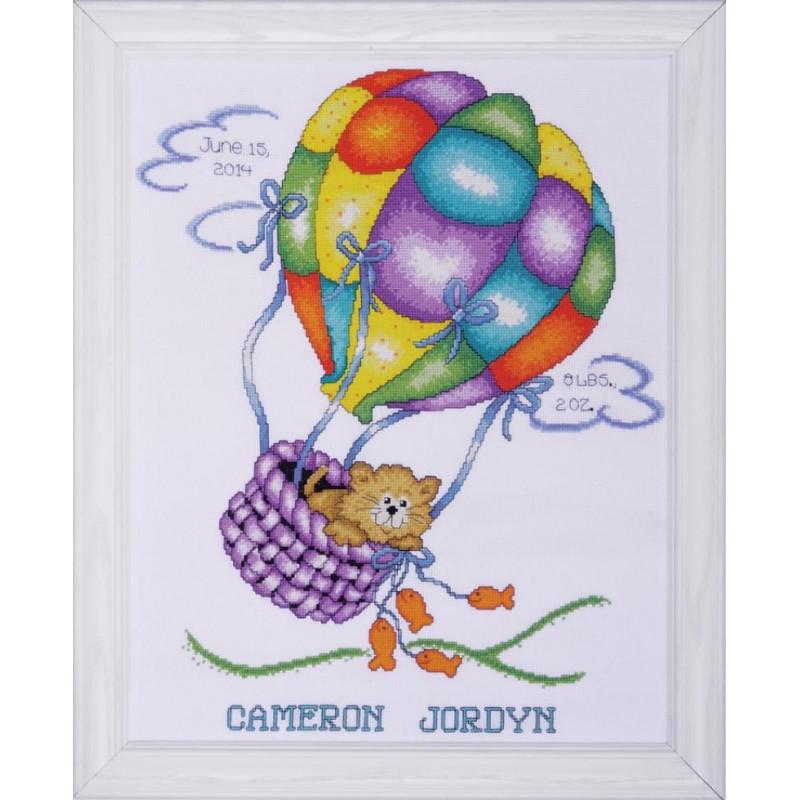 Набор для вышивания крестиком Design Works 21715 Up and Away Sampler (22921)
