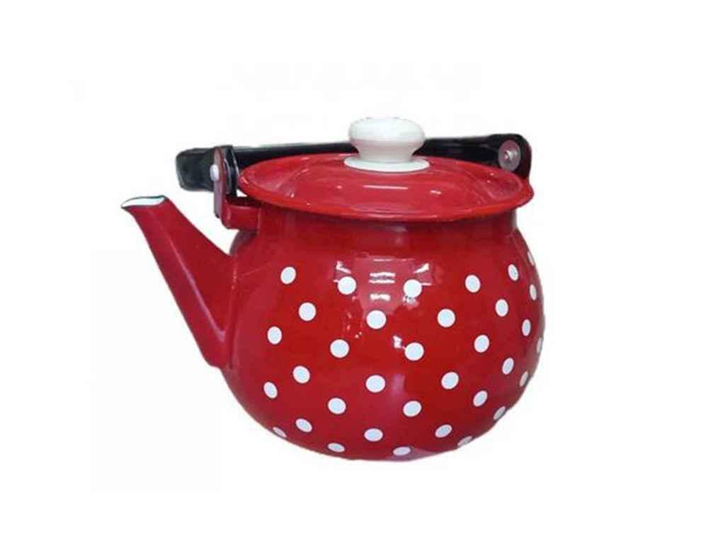 Чайник Idilia Полька 2,5 л Красный (819947)